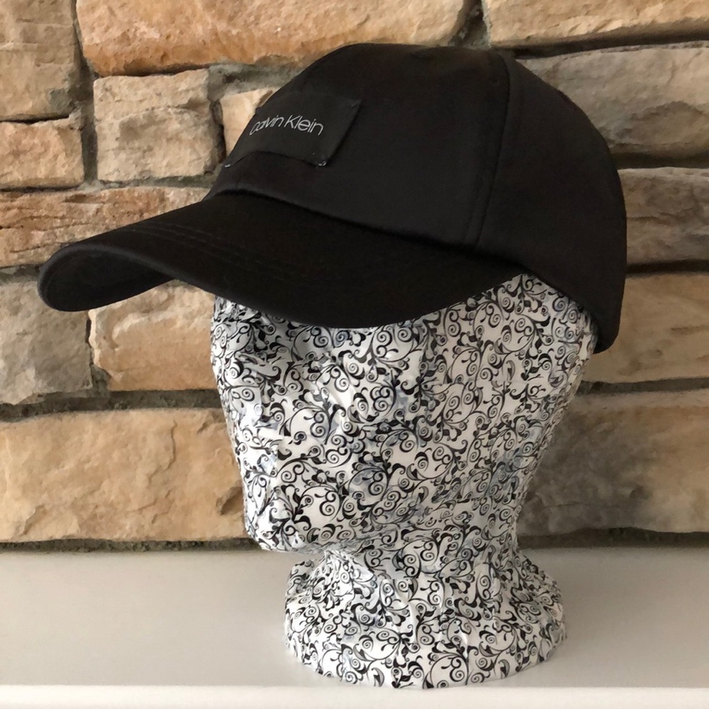 Black Calvin Klein Baseball Cap Hat